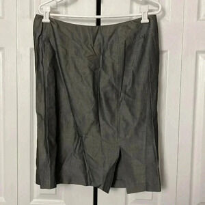 The Limited gray shimmer skirt